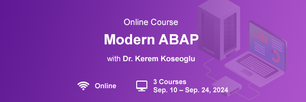 Modern ABAP