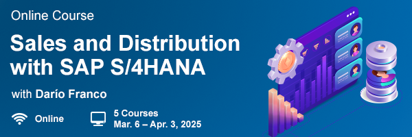 SD with SAP S/4HANA Course