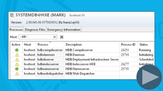 How to Start and Stop an Instance of SAP HANA