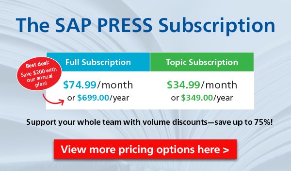 Subscription Pricing