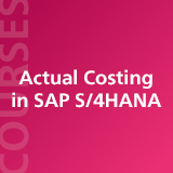 Actual Costing in SAP S/4HANA