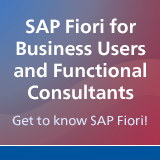 SAP Fiori for Business Users and Functional Consultants