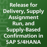 Release for Delivery in SAP S/4HANA