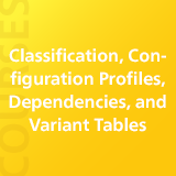 Classification, Configuration Profiles, Dependencies, and Variant Tables