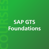 SAP GTS Foundations