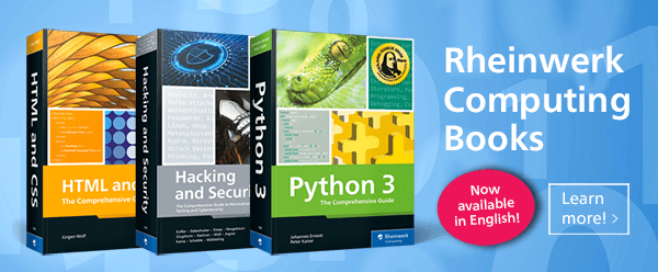 Rheinwerk Computing Books