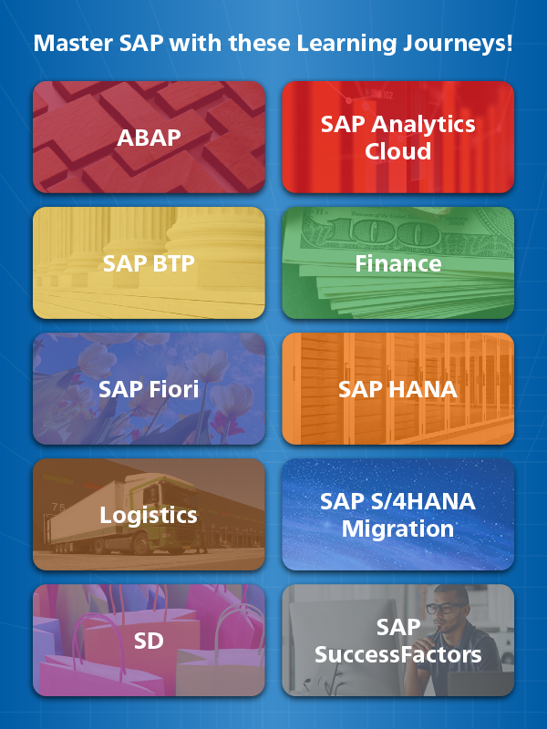 SAP Learning Journeys